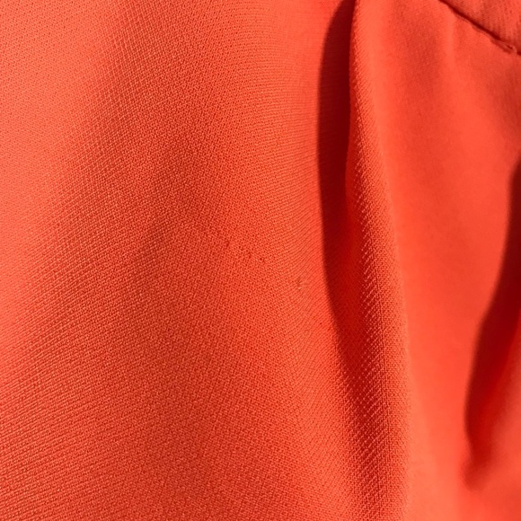 Mossimo Orange Pleated Shorts Size XS - Picture 3 of 6